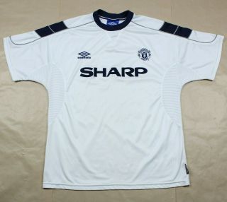 Manchester United 1999 2000 3rd Shirt Away Rare Umbro Sharp
