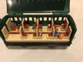 RARE Thomas & Friends Trackmaster See - Inside Passenger Coach Cars Dining Train 2