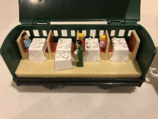 RARE Thomas & Friends Trackmaster See - Inside Passenger Coach Cars Dining Train 3