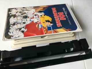 101 Dalmatians (VHS 1263,  1961) Walt Disney ' s Classic Rare Black Diamond Edition 4