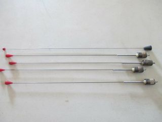 5 Old Rare Cb Antenas 2 - Way Communications 4 Marked Amphen Ol83 - 1sp - 1007 18 In.