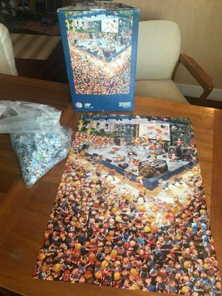 Heye Loup Rock Concert 2000 Pc Puzzle - Complete W/ Poster Rare
