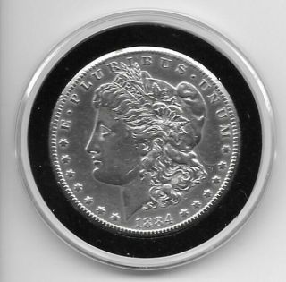 1884 Cc Morgan Silver Dollar Us Rare Key Date