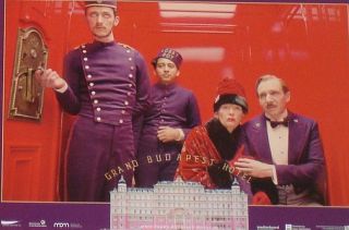 The Grand Budapest Hotel - Lobby Cards Set - Wes Anderson,  Bill Murray - Rare