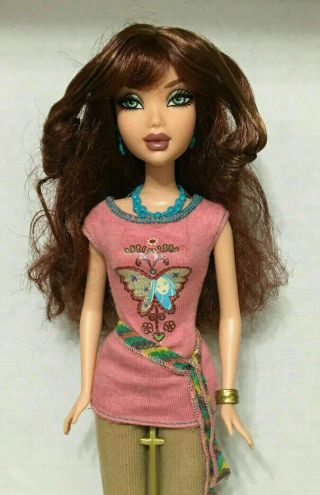 Barbie My Scene City Stars Chelsea Doll Auburn Red Hair Rare Dressed