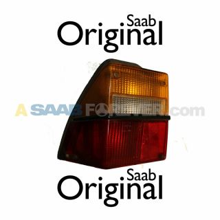 Saab 900 86 - 93 Drivers Left Rear Hatchback Tail Light Lamp Assembly Oem Rare