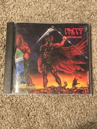 Cancer Death Shall Rise Cd Rare Metal Bolt Thrower Deicide Cannibal Corpse Gore