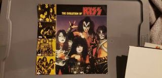 Kiss The Evolution Of Kiss Insert From Alive Ii Lp Rare