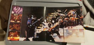KISS THE EVOLUTION OF KISS INSERT FROM ALIVE II LP RARE 3