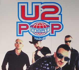 U2 Third Eye Blind 1997 Pop Tour Rare Concert Promo Poster 2