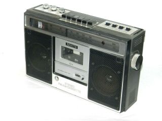Vintage Zenith R - 97 Boom Box Am/fm Cassette Very Rare