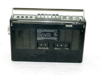 Vintage ZENITH R - 97 BOOM BOX AM/FM cassette Very rare 4