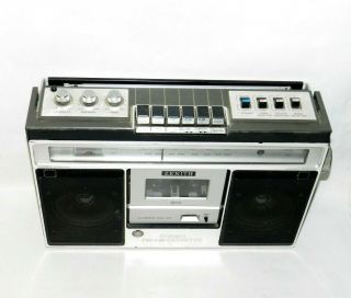 Vintage ZENITH R - 97 BOOM BOX AM/FM cassette Very rare 6