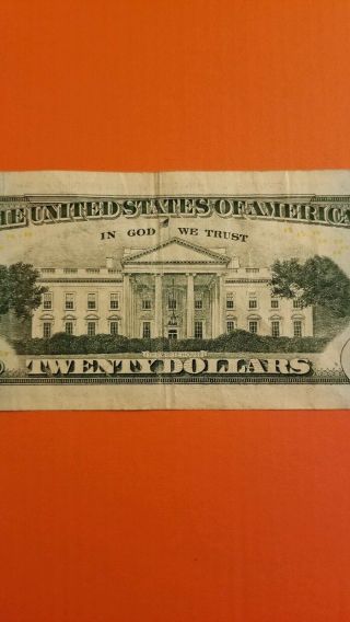 2004 A $20 DOLLAR BILL RARE LOW SERIAL NUMBER GD 0000 8597 A 8
