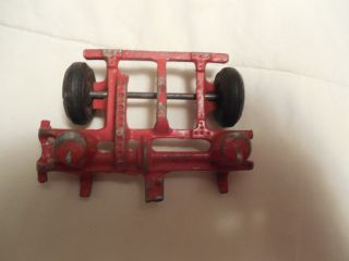 Vintage Diecast Corn Planter Toy Red Farm Implement 9326 Rare Old Collectible