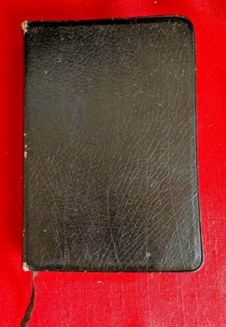 Scare 1973 NASB Side Column Reference Bible by Holman Black Leather Rare 2