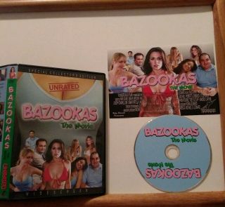 Bazookas The Movie (dvd,  2018) Rare - Vinny Duwe Sean R.  Brooks Angela Cohen