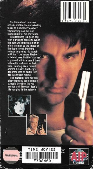 EX - COP (VHS) RARE AIP STUDIOS Only on VHS 1993 THRILLER 2