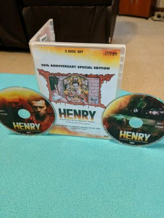 Henry Portrait Of A Serial Killer (dvd) Dark Sky Films Rare Oop Horror