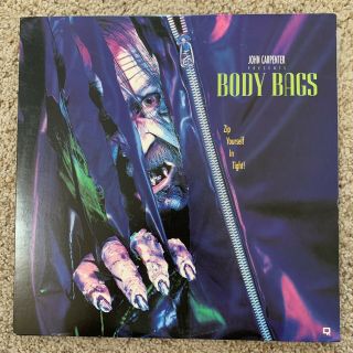 John Carpenter’s Body Bags Laserdisc - Very Rare Horror