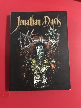 Jonathan Davis Alone I Play Cd/dvd Rare