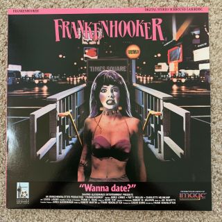 Frankenhooker Laserdisc - Very Rare Horror