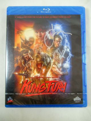 Kung Fury Blu - Ray Rare Kickstarter Title Signed