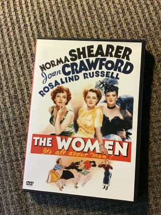 The Women (dvd,  1939),  Rare Joan Crawford Movie,  Oop