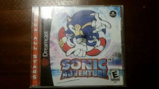 Dreamcast Sonic Adventure Game Disc Rare