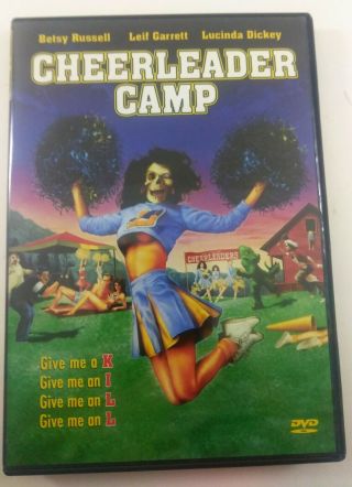 Cheerleader Camp Dvd Rare Oop Cult Horror Comedy Anchor Bay With Insert Case