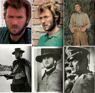 Clint Eastwood Cine Album Japan Picture Book Rare