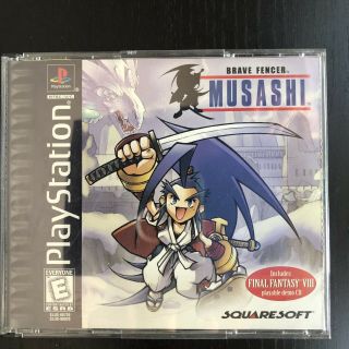 Rare Brave Fencer Musashi (sony Playstation 1,  1998)