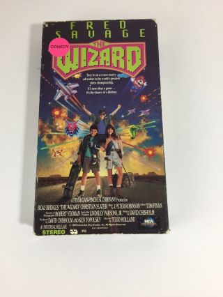 The Wizard (vhs,  1990,  Movie) Nintendo Related: Nintendo Fred Savage Rare