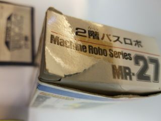 Bandai Machine Robo Series MR - 27 w/ Box Japan RARE 1983 7