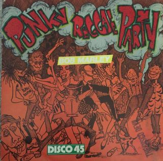 Bob Marley - Punky Reggae Party 12 " Single (very Rare)