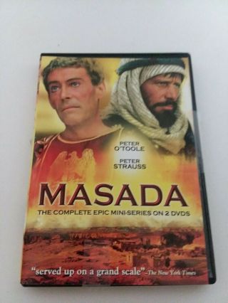 Masada - Miniseries (dvd,  2007,  2 - Disc Set) Rare And Great Price