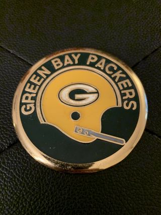 Rare 1970 Green Bay Packers Nfl 3 " Medallion International Crest Helmet Logo