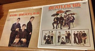 The Beatles ’65 Lp Capitol T - 2228 Rare Mono Plus Introducing The Beatle