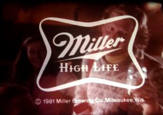 16mm Tv Commercial: Miller Beer - 1980 