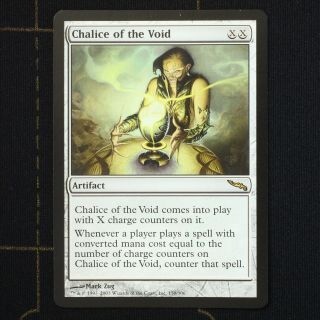 Chalice Of The Void 150 (1x Card) - Mtg Mirrodin,  Rare,  Lp,  (b)