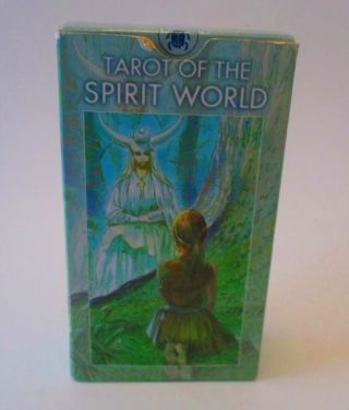Tarot Of The Spirit World Lo Scarabeo Rare 78 Cards & Guidebook Out Of Print