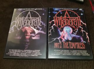 Witchcraft Dvd Rare Oop 1988 Witchcraft Part 2 The Temptress Dvd 1989