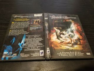 The Sword And The Sorcerer (dvd,  2001) 1982 Movie Rare Oop W/insert