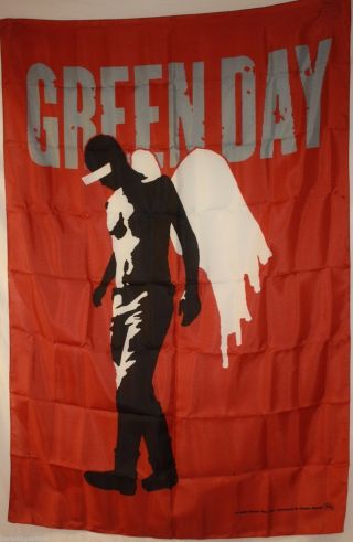 Green Day St.  Jimmy Rare 30 X 40 Cloth Fabric Poster Flag Tapestry Banner -