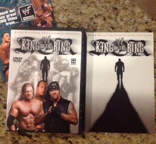 Wwe - King Of The Ring 2002 (dvd,  2002) Authentic Us Release Rare Out Of Print