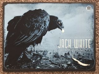 Jack White Poster - Third Man Records 3 Yr Anniversary Party - Rare