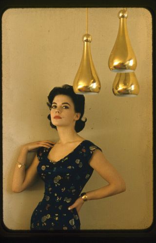 Natalie Wood Rare Vintage Glamour Portrait Photo 35mm Transparency