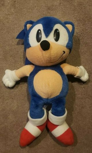 1993 Sega Sonic The Hedgehog Plush Caltoy,  Very Hard To Find Rare