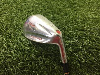 Rare Vintage 1969 Wilson Staff Dynapower Pitching Wedge Right Rh Bullet Back Pw
