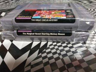 The Great Circus Mystery,  The Magical Quest for SNES Rare 2